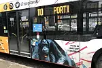 Autobus z wizerunkiem orangutana i pracami orangutanicy Rai będzie kursował na linii 110, obsługujące połączenie między Wrzeszczem i lotniskiem. 