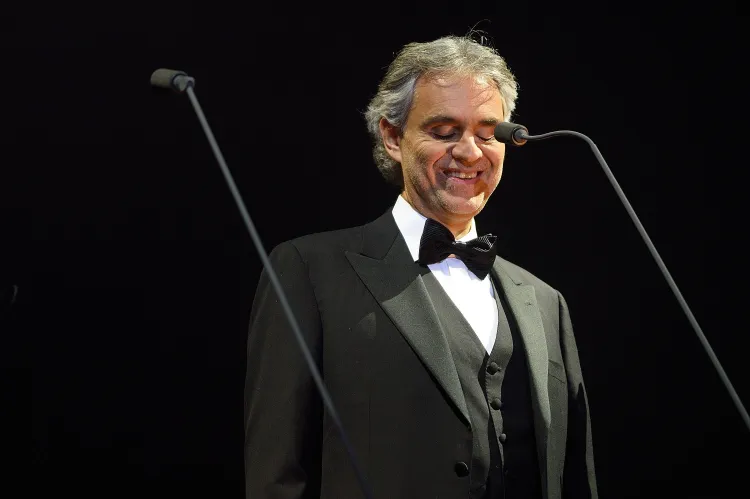 Andrea Bocelli wystąpi w Ergo Arenie 26 stycznia. Zostały ostatnie bilety.