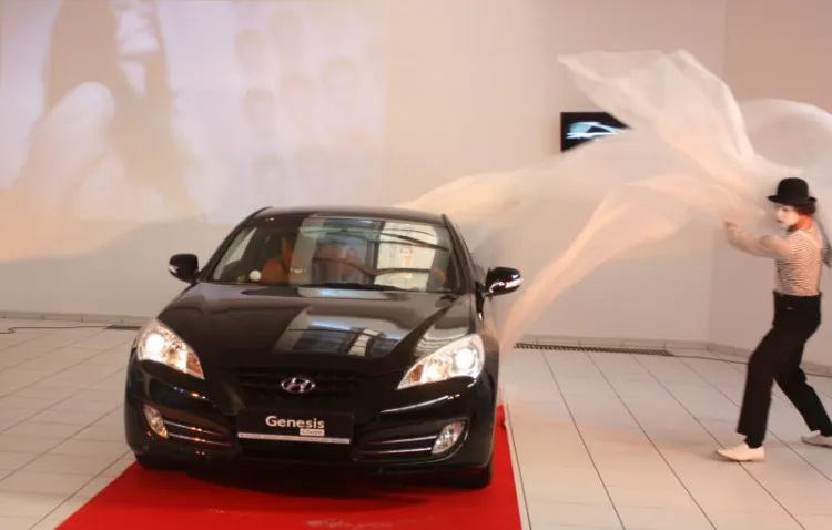 Pierwszego na Pomorzu Hyundaia Genesis zaprezentowano w weekend w salonie Auto-Mobil w Wejherowie.