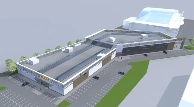 Nowe Centrum Handlowym Gildia powstanie na Zaspie, koło hangaru centrum ETC. W budynku znajdzie się ok. 120 sklepów. Hala ma być gotowa pod koniec roku.