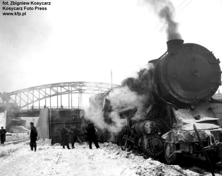 Zderzenie pociągów towarowych w Gdańsku, do którego doszło 14 lutego 1963 r.