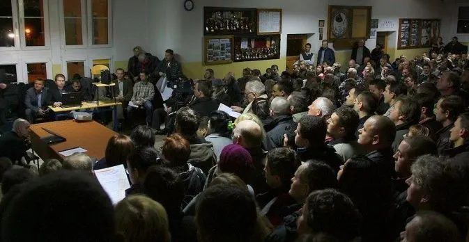 W konsultacjach społecznych w sprawie przebiegu Obwodnicy Metropolitalnej brało kilkaset osób. Podczas piątkowej blokady w Lublewie może być podobnie. 