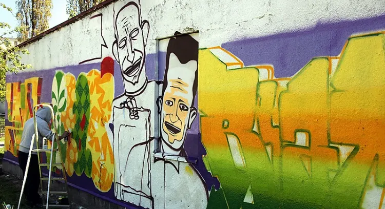 Kolorowe graffiti z zakątków Wrzeszcza zwracają uwagę mieszkańców Trójmiasta m.in. na prawa człowieka.