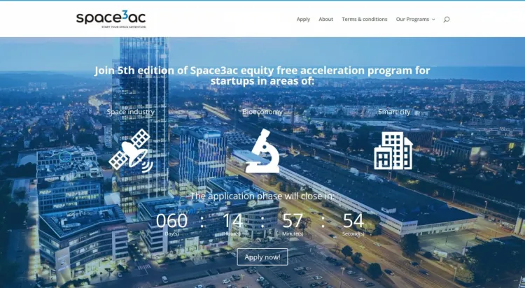 Program akceleracyjny Space3ac łączy duże firmy i startupy technologiczne dostarczające im innowacyjne rozwiązania.
