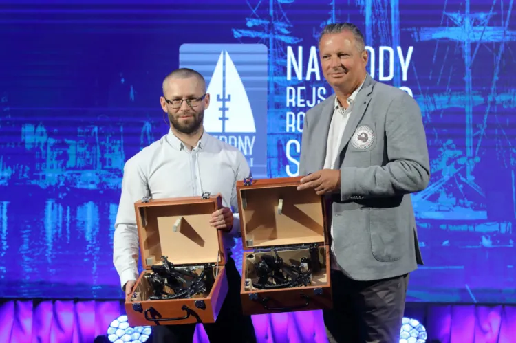 Szymon Kuczyński i Mariusz Koper otrzymali ex aequo Srebrny Sekstant i Nagrodę Honorową "Rejs Roku 2018"
