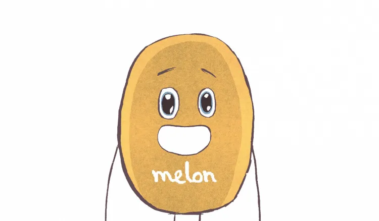 Melon to bohater komiksu, który osobiście odwiedził naszą redakcję.