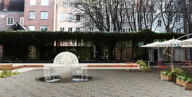 Nowy wygląd ma zyskać fontanna na skwerku przy ul. Bogusławskiego w Gdańsku. 
