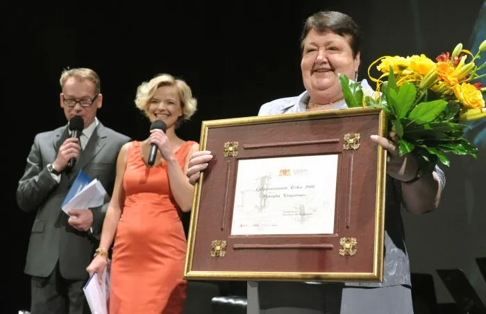 Henryka Krzywonos-Strycharska odebrała swoje wyróżnienie podczas gali, która odbyła się w Operze Bałtyckiej.