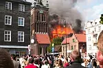 Pożar kościoła św. Katarzyny 22.05.2006 r. 