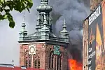 Pożar kościoła św. Katarzyny 22.05.2006 r. 