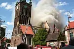 Pożar kościoła św. Katarzyny 22.05.2006 r. 