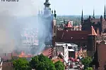 Pożar kościoła św. Katarzyny 22.05.2006 r. 