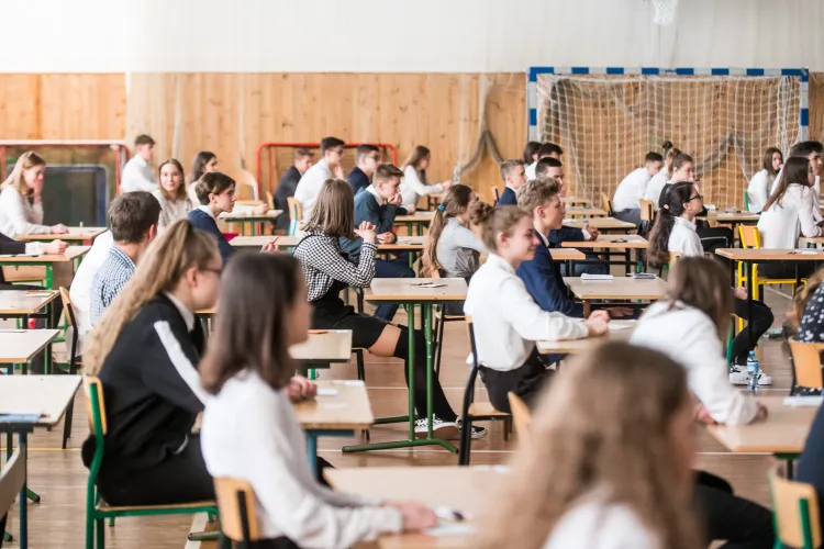 Egzamin ósmoklasisty w Szkole Podstawowej nr 47 w Gdyni.