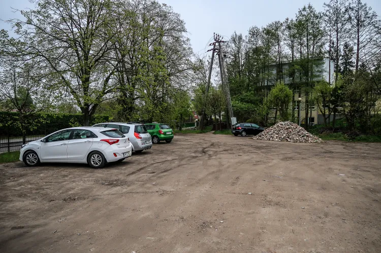 Teren pod inwestycję jest już przygotowany.
