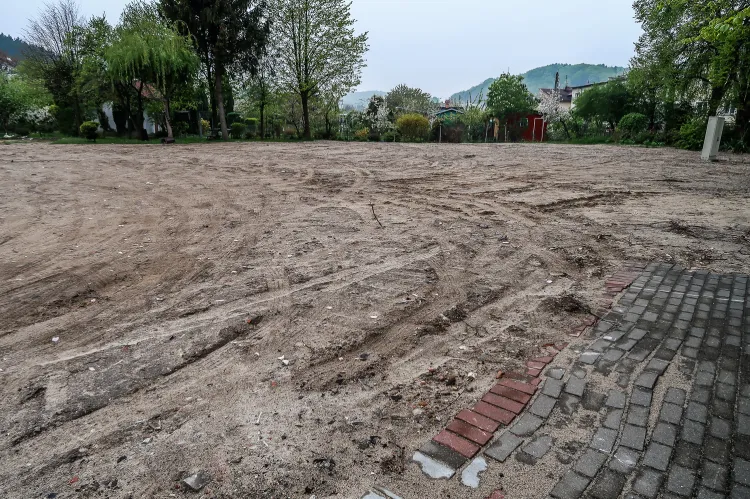 Teren pod inwestycję jest już przygotowany.