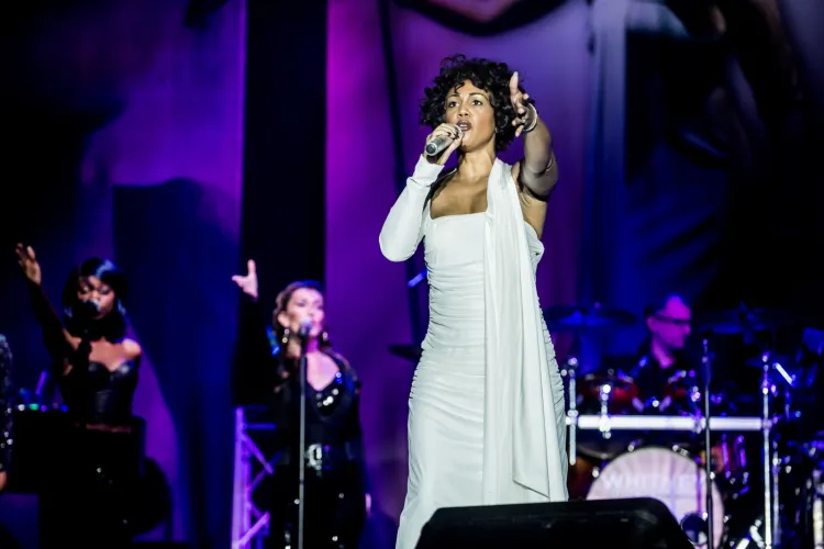 Sollus organizował sporo wydarzeń w Gdynia Arenie, które cieszyły się wysoką frekwencją. Na zdjęciu widowisko z przebojami Whitney Houston.
