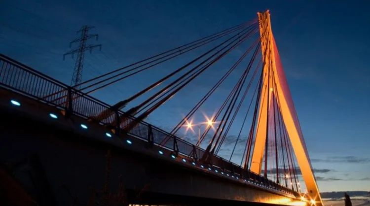 Most wantowy w ciągu 17 miesięcy doczeka się przedłużenia do Węzła Ku Ujściu.