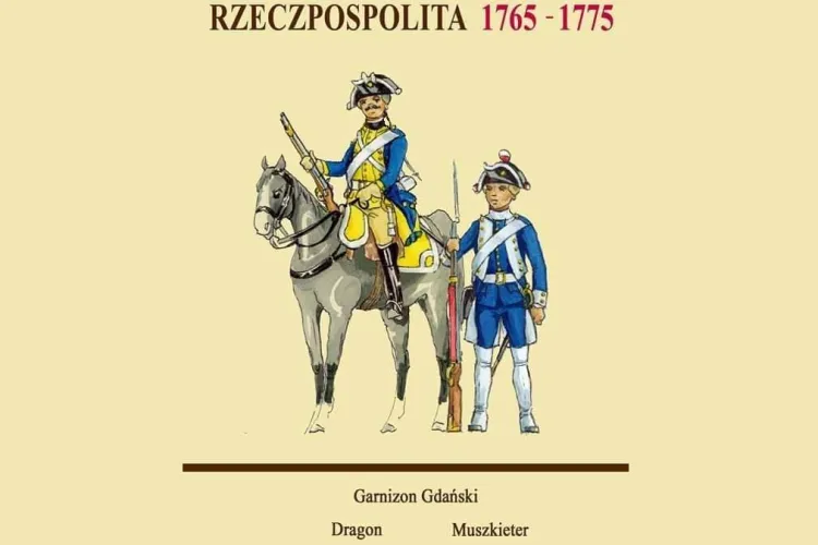 Współczesna ilustracja Jana Czopy pokazująca gdańskich żołnierzy w czasach przed rozbiorami, gdy Gdańsk był częścią Królestwa Polskiego.

