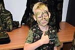7-letni Łukasz mógł się poczuć przez jeden dzień jak prawdziwy żołnierz. - Praca jako komandos to moje marzenie - mówi.