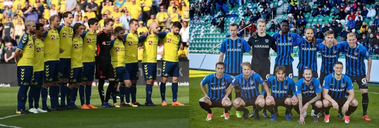 Losowanie zakończone, ale dopiero 18 lipca dowiemy się, czy Broendby Kopenhaga (z lewej) czy Inter Turku (z prawej) będzie rywalem Lechii Gdańsk w II rundzie eliminacji Ligi Europy. 