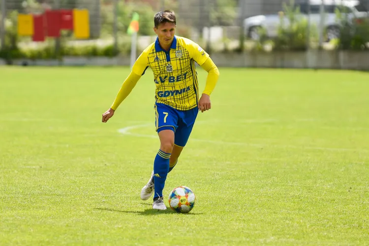 Maciej Jankowski strzelił pierwszego i zarazem najładniejszego gola z czterech, które padły w sparingu Arka Gdynia - Chemnitzer FC (2:2) w Gniewinie 6 lipca. 