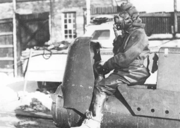 Operator brytyjskiego "chariota"