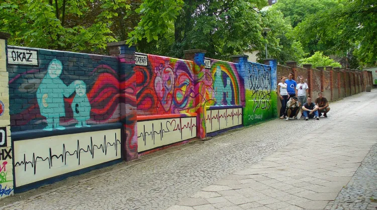 W sobotę w Gdańsku powstało "TranspplantoGraffiti" czyli pierwszy w Polsce projekt artystyczny promujący transplantologię.
