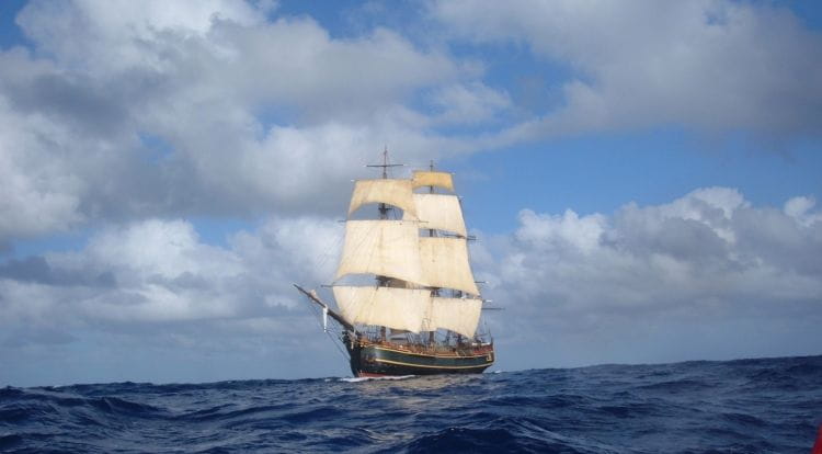 Na Baltic Sail pojawi się m.in. żaglowiec Bounty, który w filmie "Piraci z Karaibów. Skrzynia umarlaka" jest statkiem pożeranym przez morskiego potwora Krakena.
