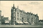 Hotel "Continental" w przededniu wybuchu I wojny światowej, już po rozbudowie, 1914 r.