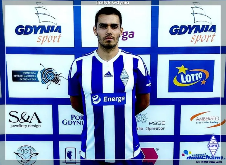 Laurentiu Iorga już w koszulce Bałtyku Gdynia. Klub poinformował, że ma certyfikat piłkarza, aby zatwierdzić go do rozgrywek III ligi.  