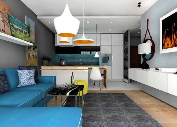 Kompleksowym wykończeniem mieszkań zajmuje się firma Lux Interiors.
