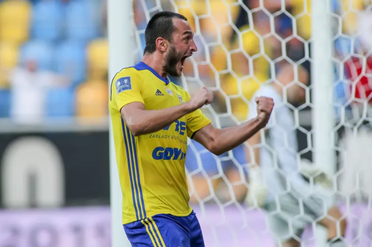 David Skhirtladze tylko w meczu przeciwko Górnikowi Zabrze oddał więcej celnych strzałów niż podstawowi napastnicy Arki Gdynia w sześciu pierwszych kolejkach sezonu 2019/20.