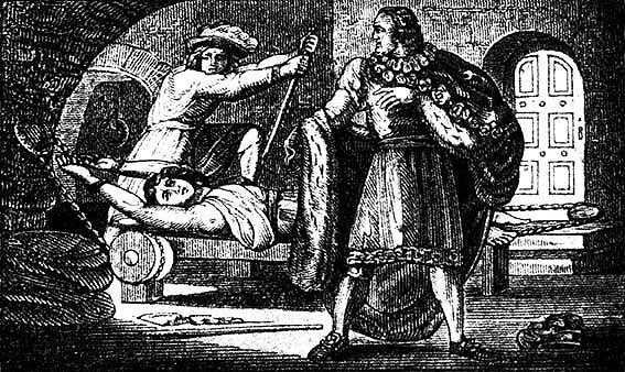 W połowie XVI w. zakazano tortur bez odpowiednich dowodów winy oraz przewidywano odszkodowanie za nielegalne poddanie torturom.