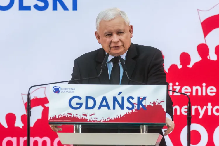 Wystąpienie Jarosława Kaczyńskiego na Politechnice Gdańskiej otworzyło regionalną konwencję wyborczą Prawa i Sprawiedliwości na Pomorzu.