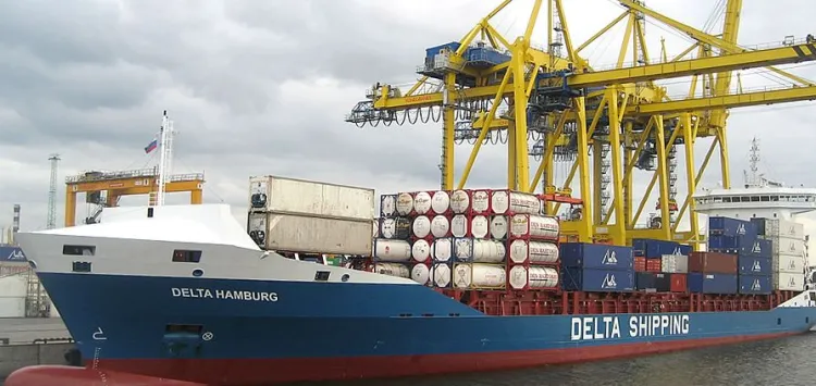 Statek m/v Delta Hamburg będzie pierwszy statkiem, który zawinie do Gdańska w ramach nowego połączenia. 