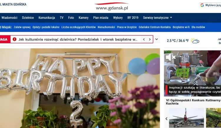Portal Gdansk.pl jest prowadzony przez spółkę Gdańskie Centrum Multimedialne.