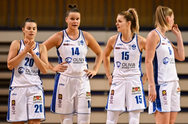 Koszykarki AZS Uniwersytetu Gdańskiego przegrały siódmy mecz w Energa Basket Lidze.