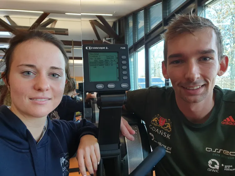 Aleksandra Demczuk i Miłosz Jankowski pobili rekord świata w dystansie pokonanym na ergometrze wioślarskim w ciągu 24 godzin.
