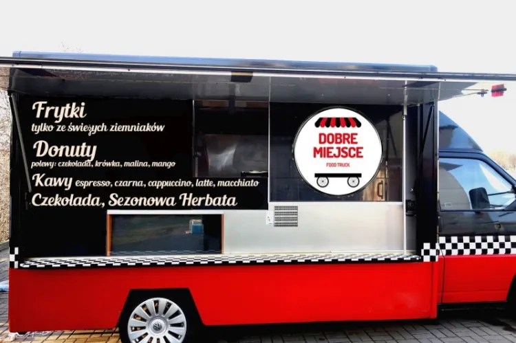 Food truck Dobre Miejsce wciąż jest wykańczany. Premiera w piątek o godz. 16 przy kościele św. Mikołaja w Chyloni.