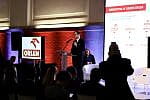 PKN Orlen chce przejąć Grupę Energa. Na zdjęciu Daniel Obajtek, prezes PKN Orlen podczas ogłaszania decyzji o przejęciu Energi.