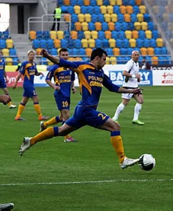 Mirko Ivanovski swój bardzo dobry występ przypieczętował dwoma golami.