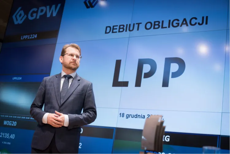 Przemysław Lutkiewicz, wiceprezes LPP ds. finansowych