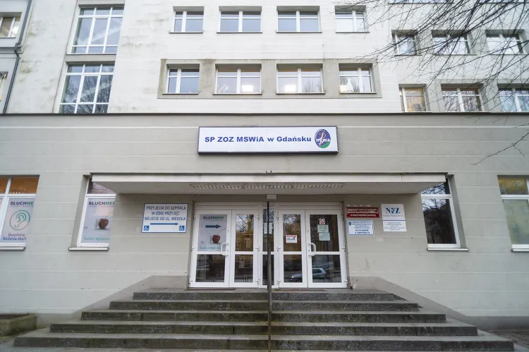 Szpital MSWiA w Gdańsku będzie rozbudowany.
