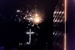 Fajerwerki 31.12.2019 Gdynia Skwer Kościuszki