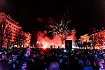 Fajerwerki 31.12.2019 Gdynia Skwer Kościuszki