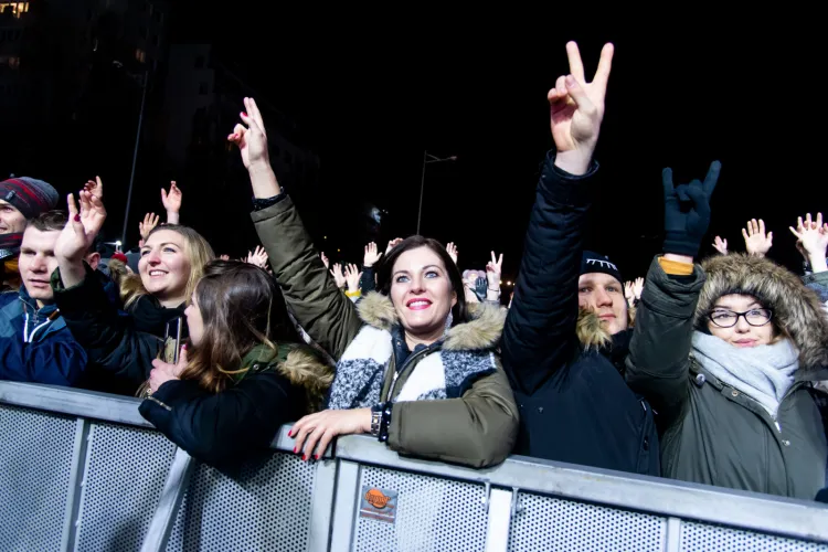 Publiczność 31.12.2019 Gdynia Skwer Kościuszki