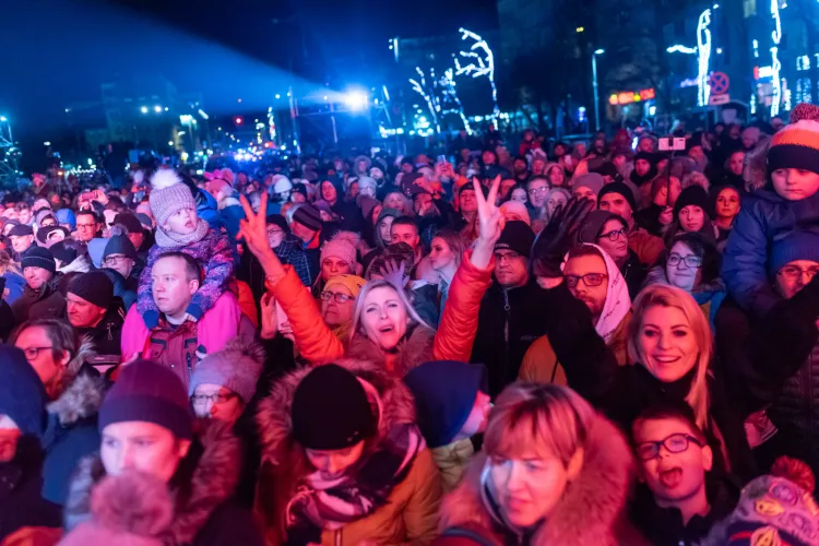 Publiczność 31.12.2019 Gdynia Skwer Kościuszki