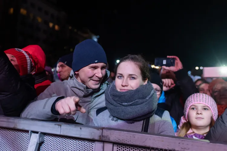Publiczność 31.12.2019 Gdynia Skwer Kościuszki