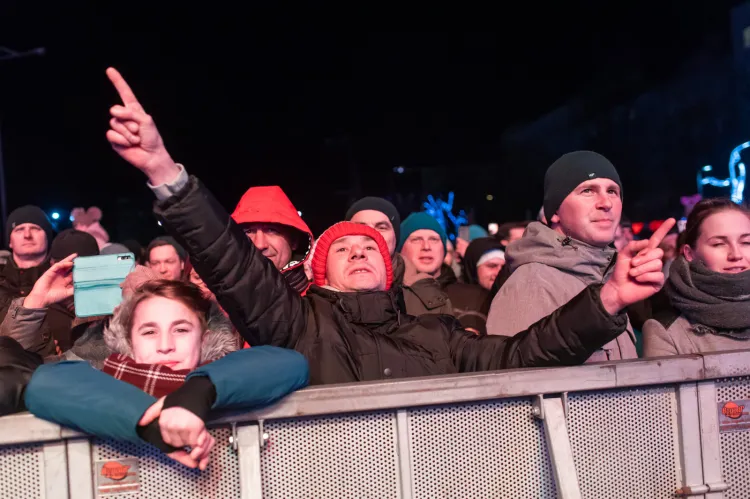 Publiczność 31.12.2019 Gdynia Skwer Kościuszki