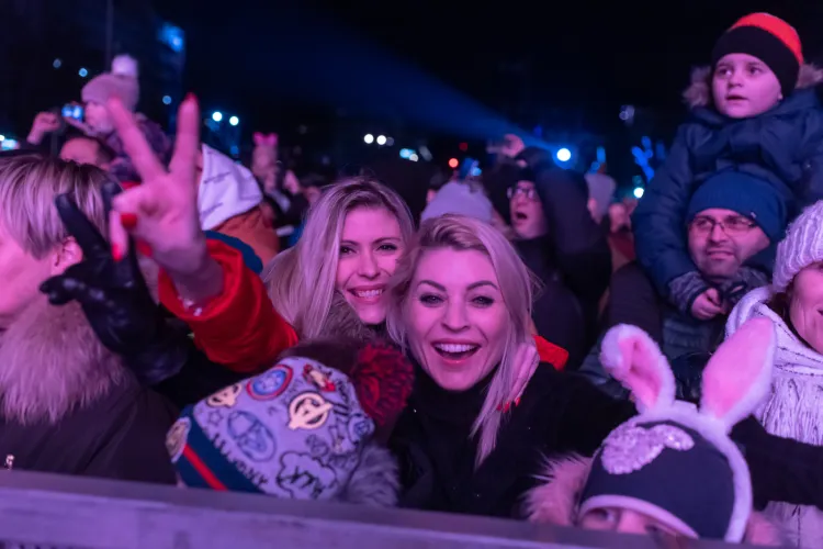 Publiczność 31.12.2019 Gdynia Skwer Kościuszki